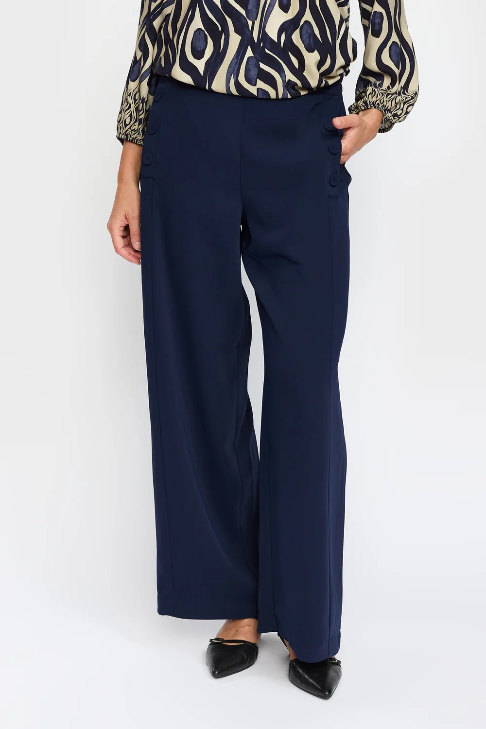 Ofelia Pant - Navy - 2-Biz - 4