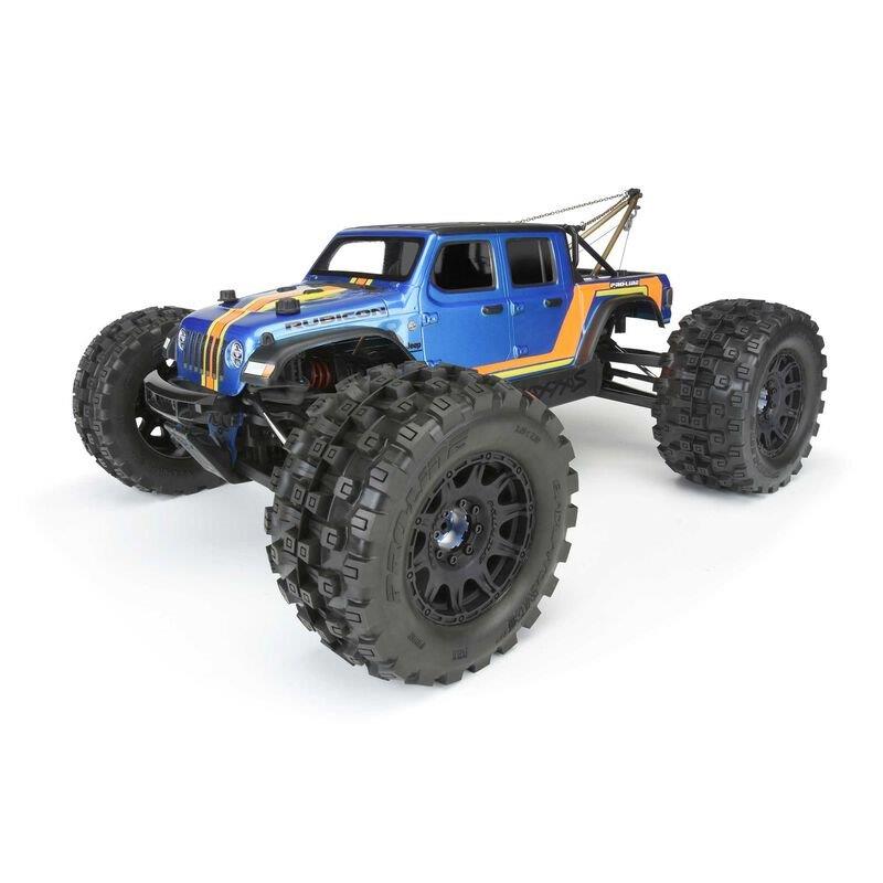 Pro-Line 1/8 Badlands MX38 HP BELTED F/R 3.8inch MT Mounted 17mm Black Raid (2) - 5