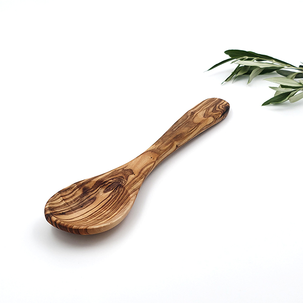 Träslev olivträ, 25 cm