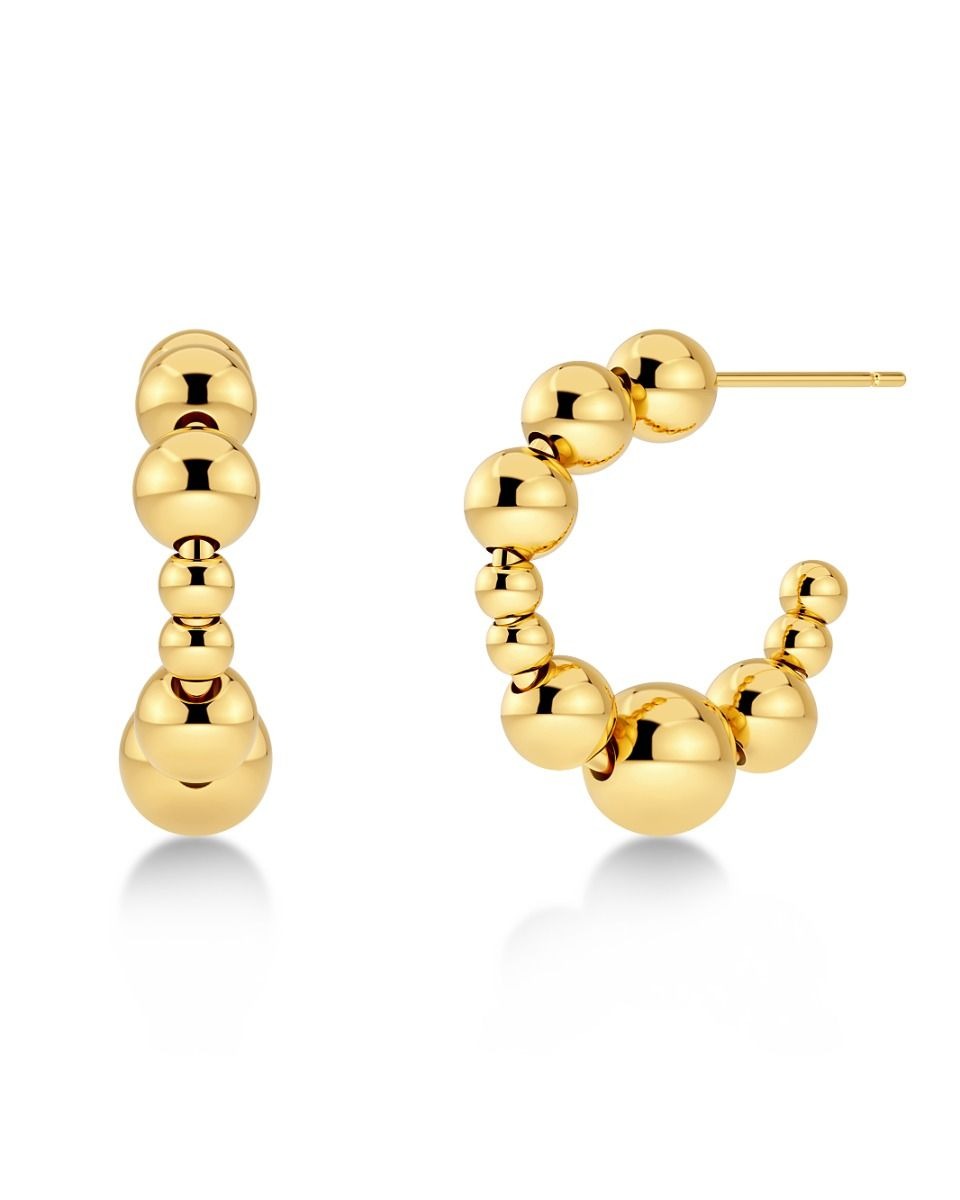 Sphere Hoops Gold - Edblad 