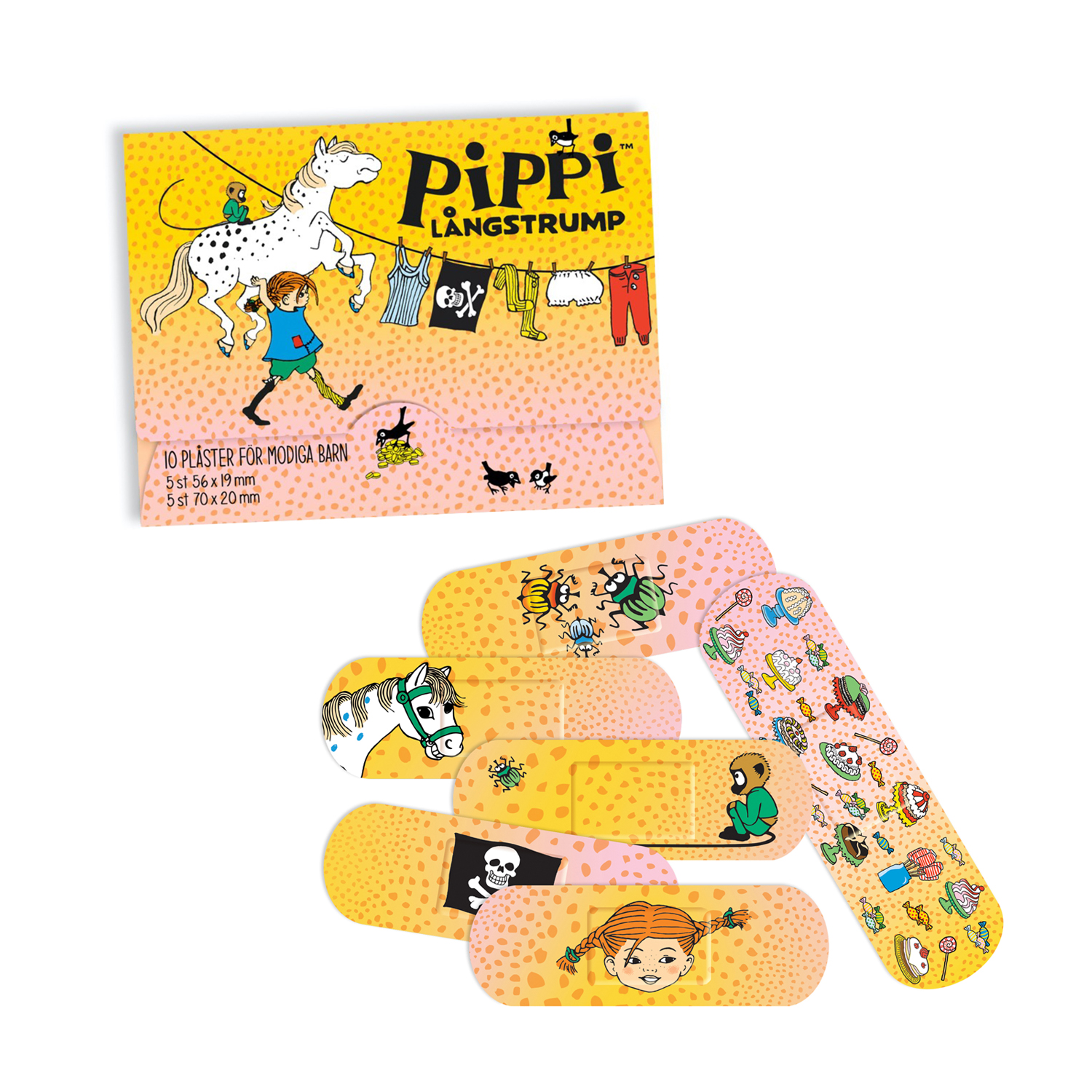 Plåster Pippi Familj - 3