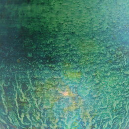 Josef Ekberg (1920s) Art Deco Vase with Green Luster Glaze 13 cm