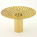 ピエール・フォルセル  モダンな真鍮製のベース  16/10cm  1960年代 (2)