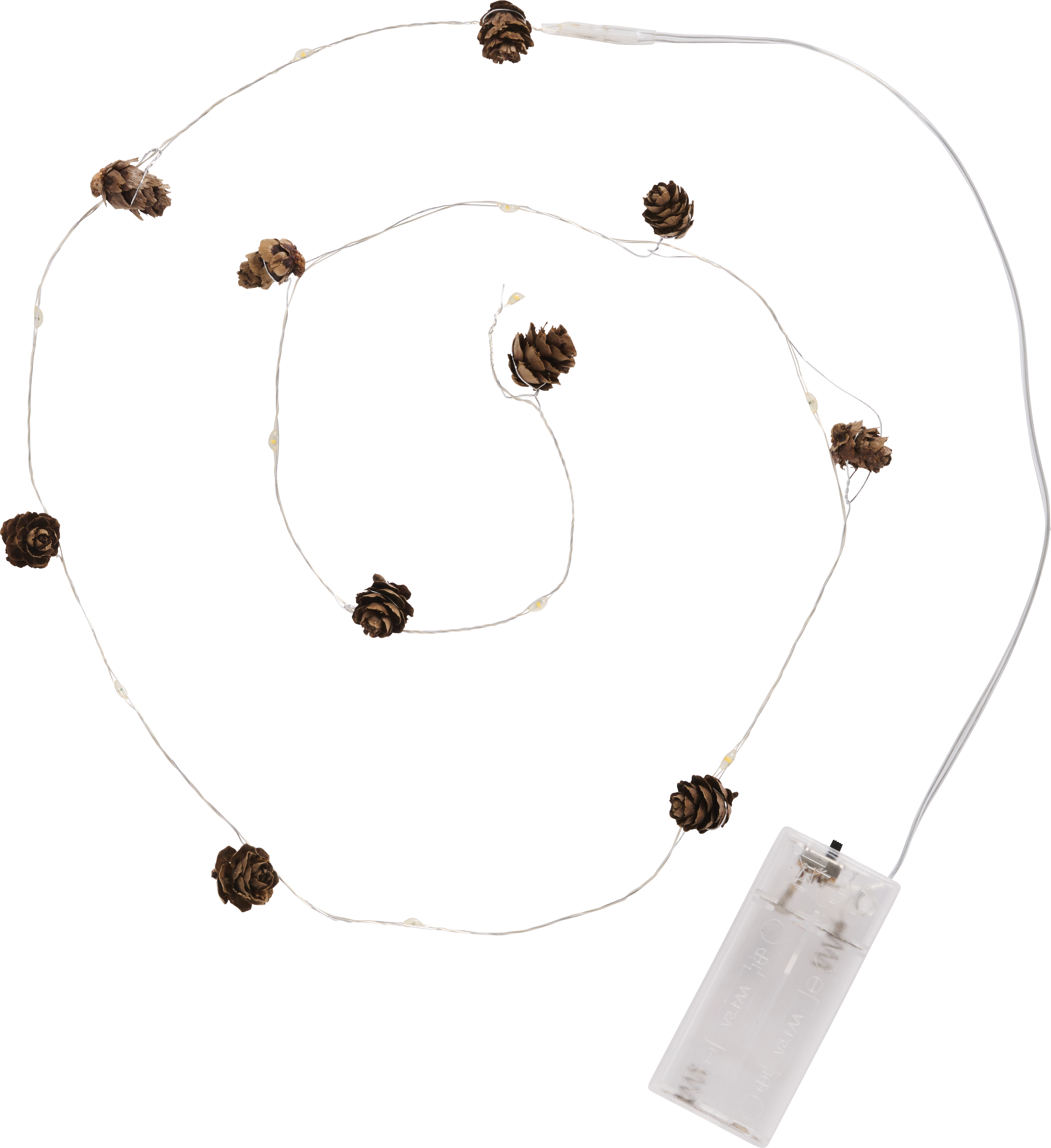 String of lights - Girlang - LED Pinecone - 120 cm - 2