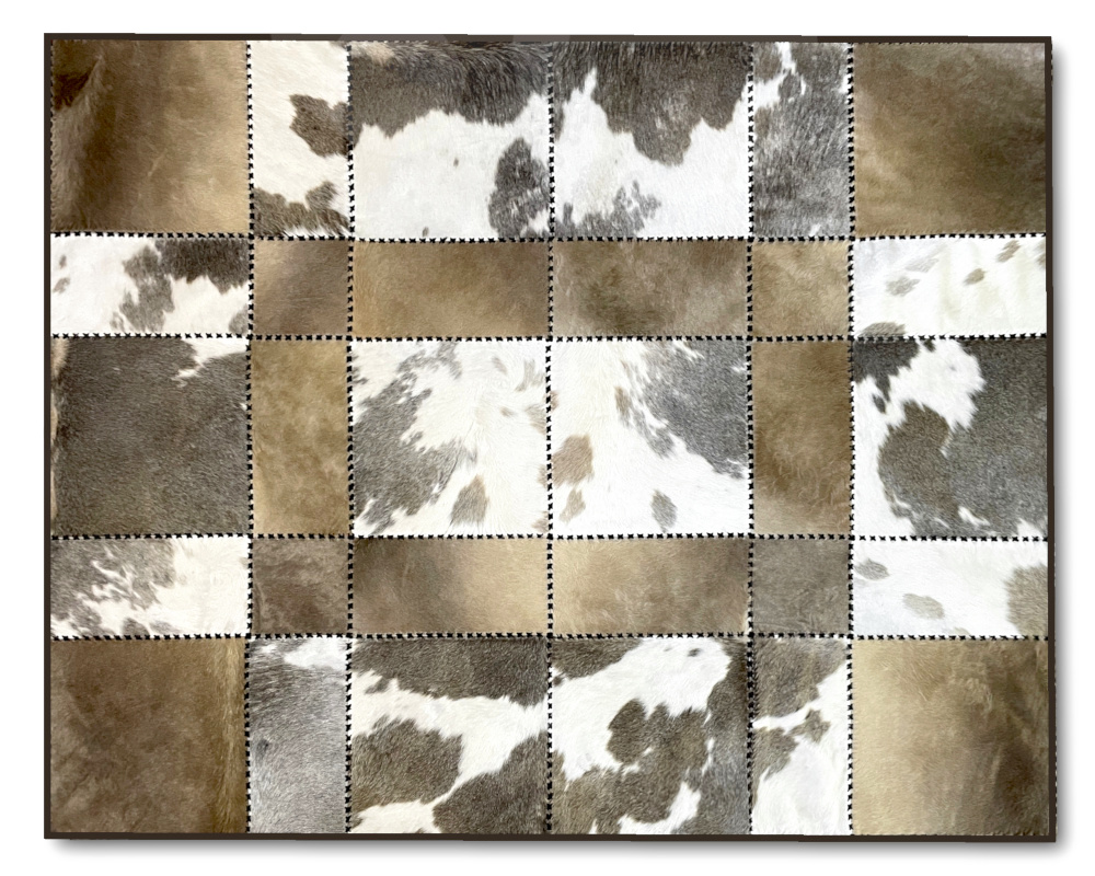 Kohud matta Patchwork 160 x 200 cm