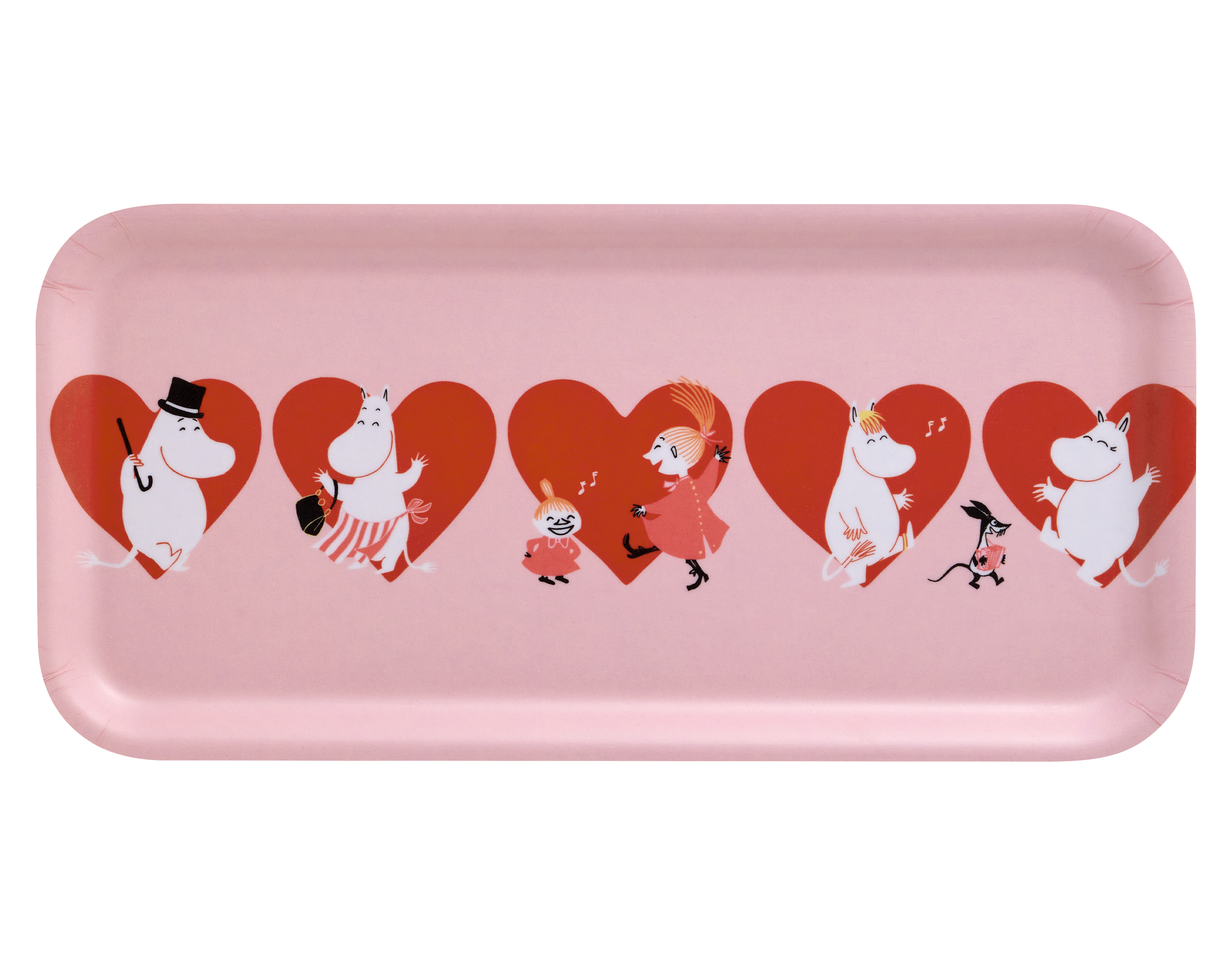 Moomin Tray 27x13 cm - Heart