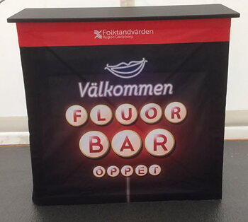 Eventbord med tygfront