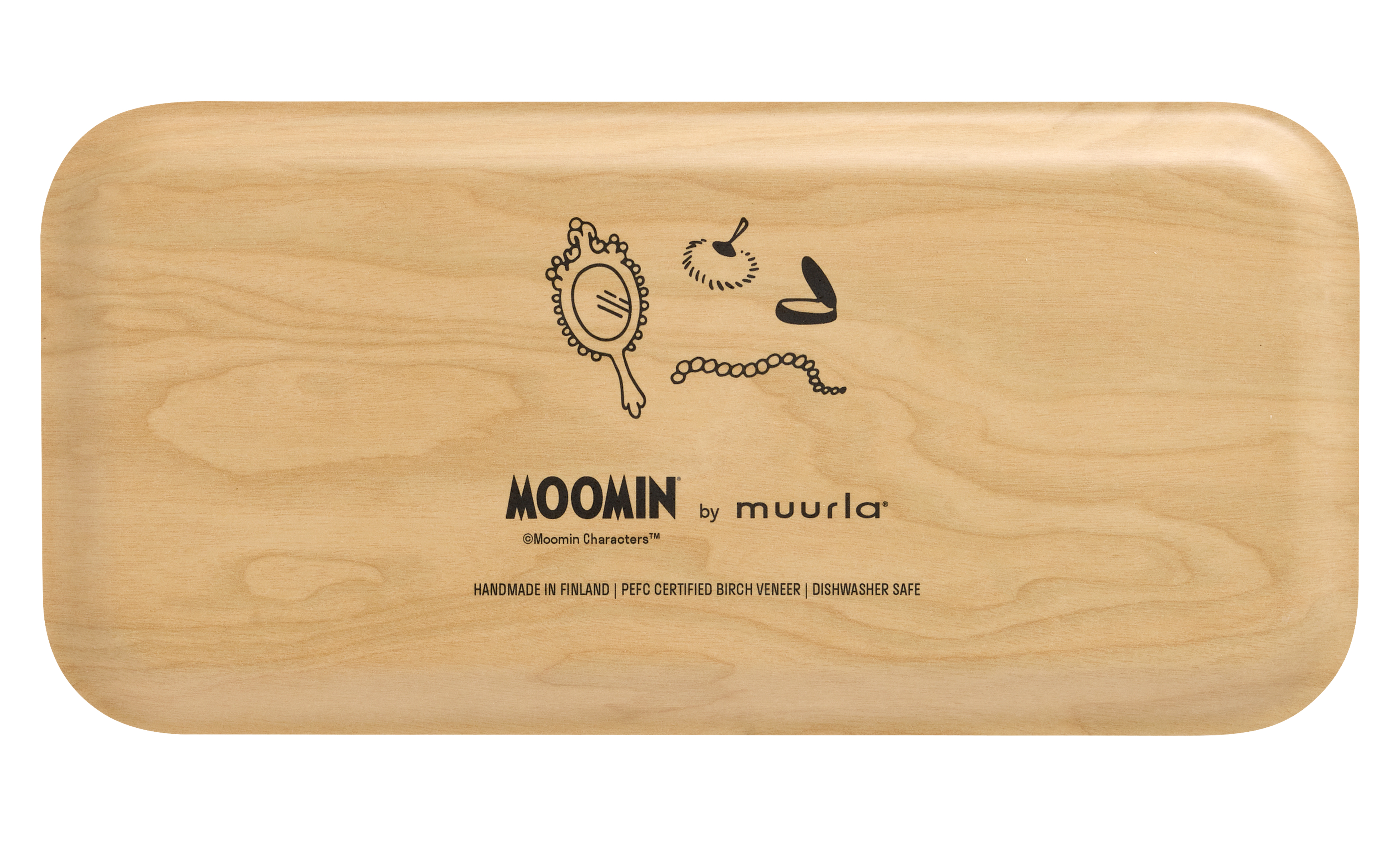 Moomin Tray 27x13 cm - Snorkmaiden - 2