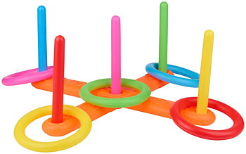 Färgglatt Ringkastspel