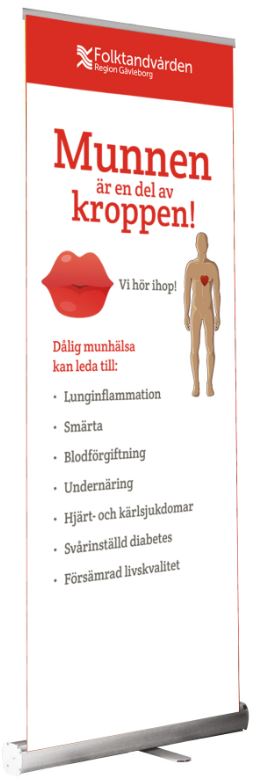 Roll-up munnen del av kroppen