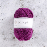 Lettlopi 50 g  Royal Fuchsia 1705 Stickfasthet 18 m/10 cm