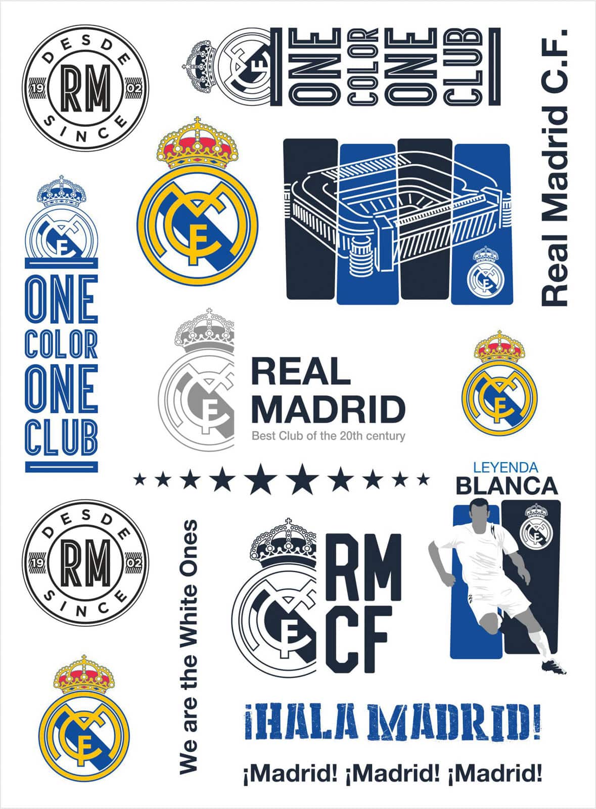 Real Madrid Vattentatueringar
