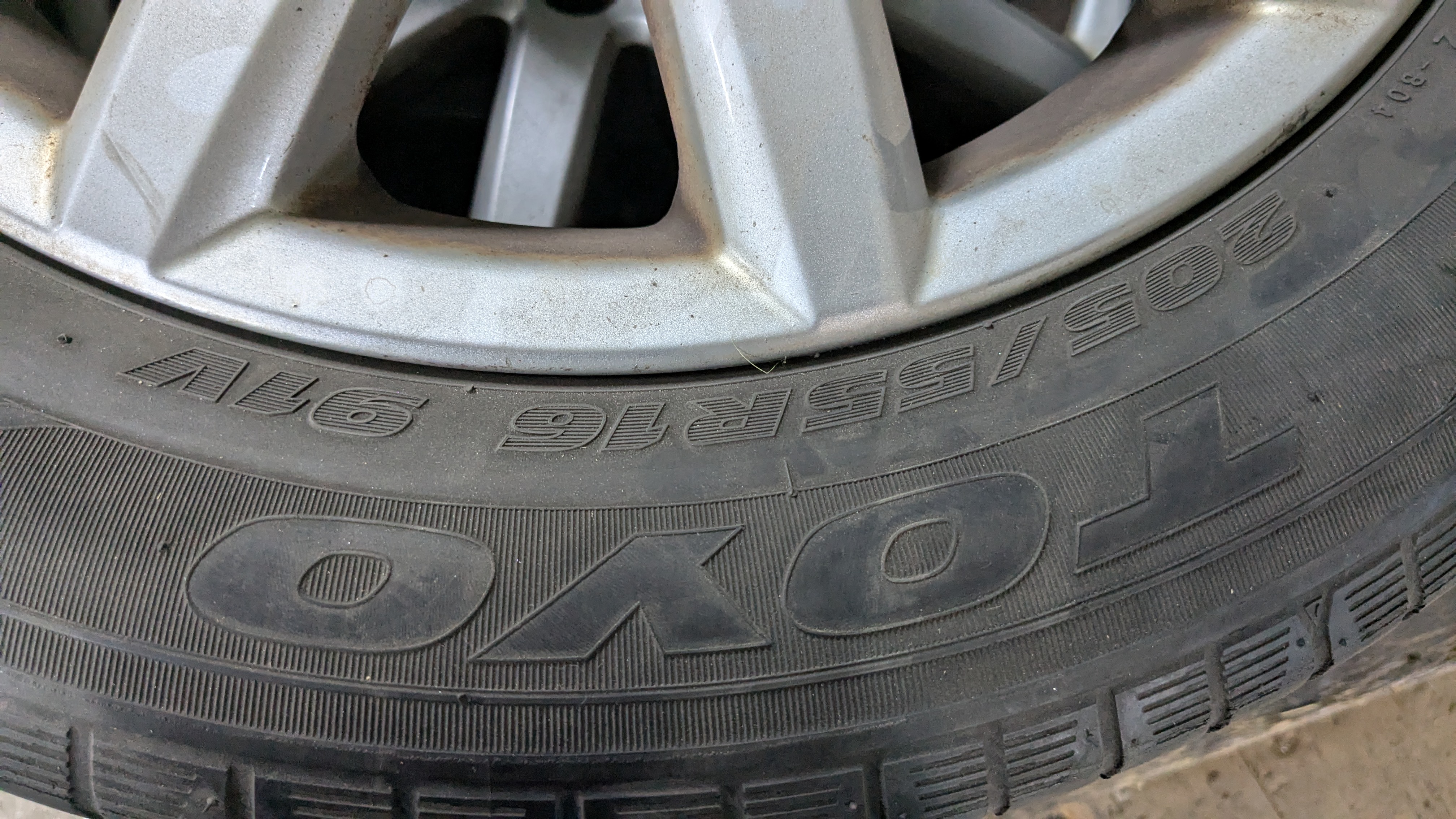 205/55R16 Toyo komplett hjul beg - 3