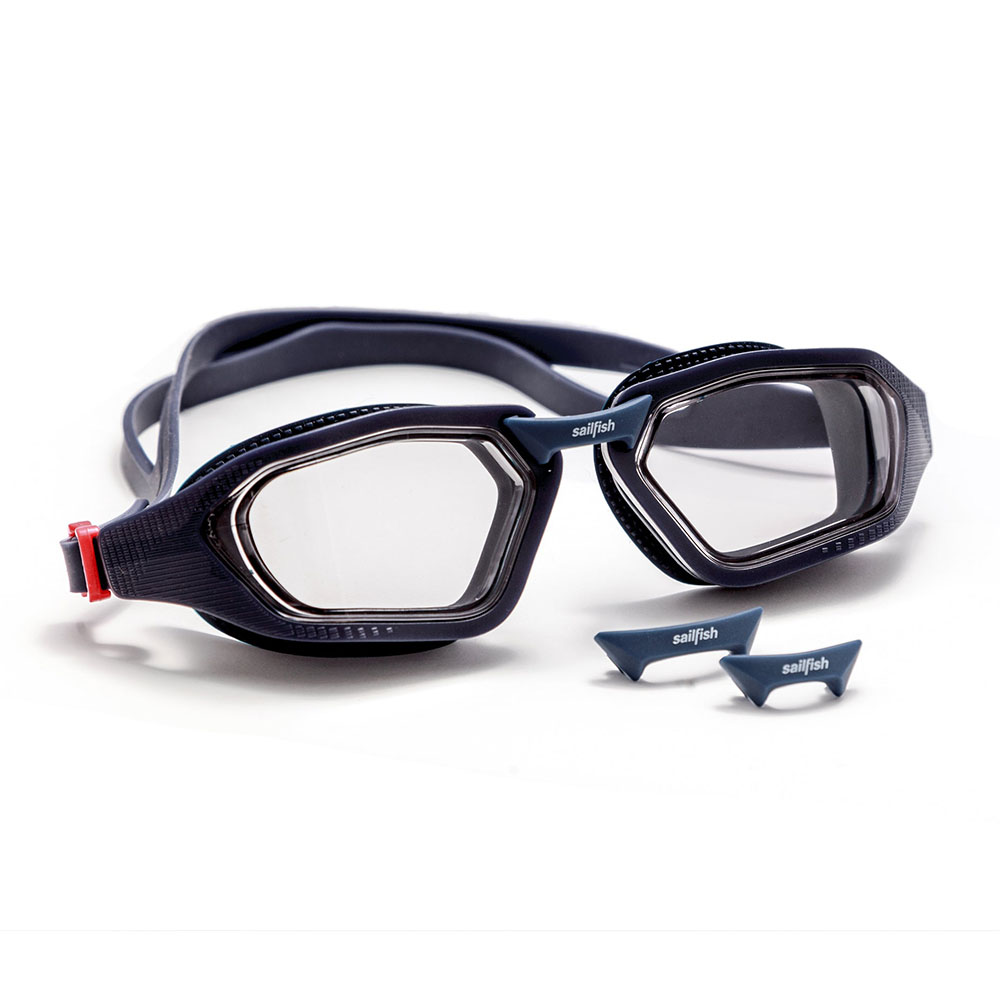 sailfish Swim Goggle Streamer, gray/blue