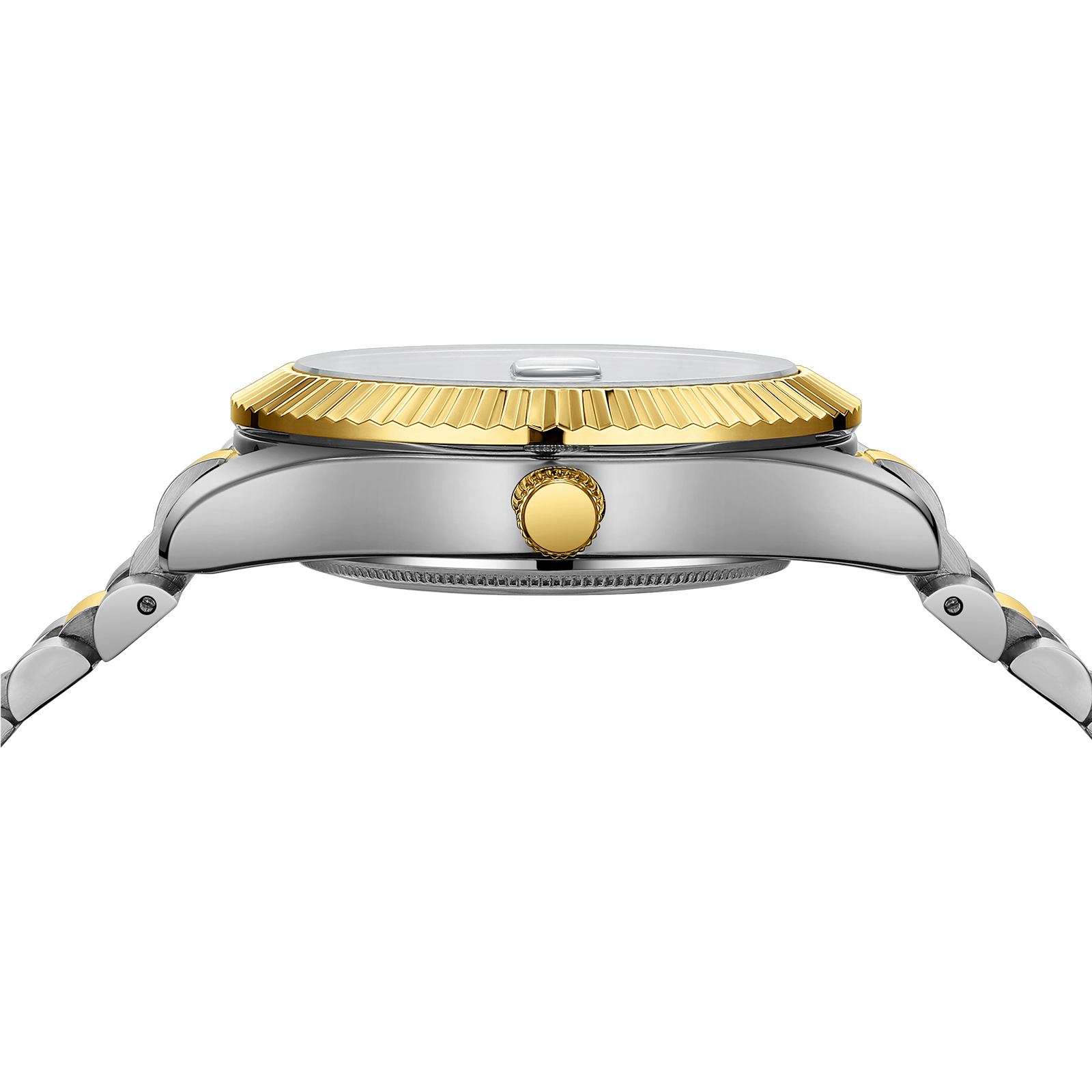 Nibosi Day-Date Roman Silver Gold - 7