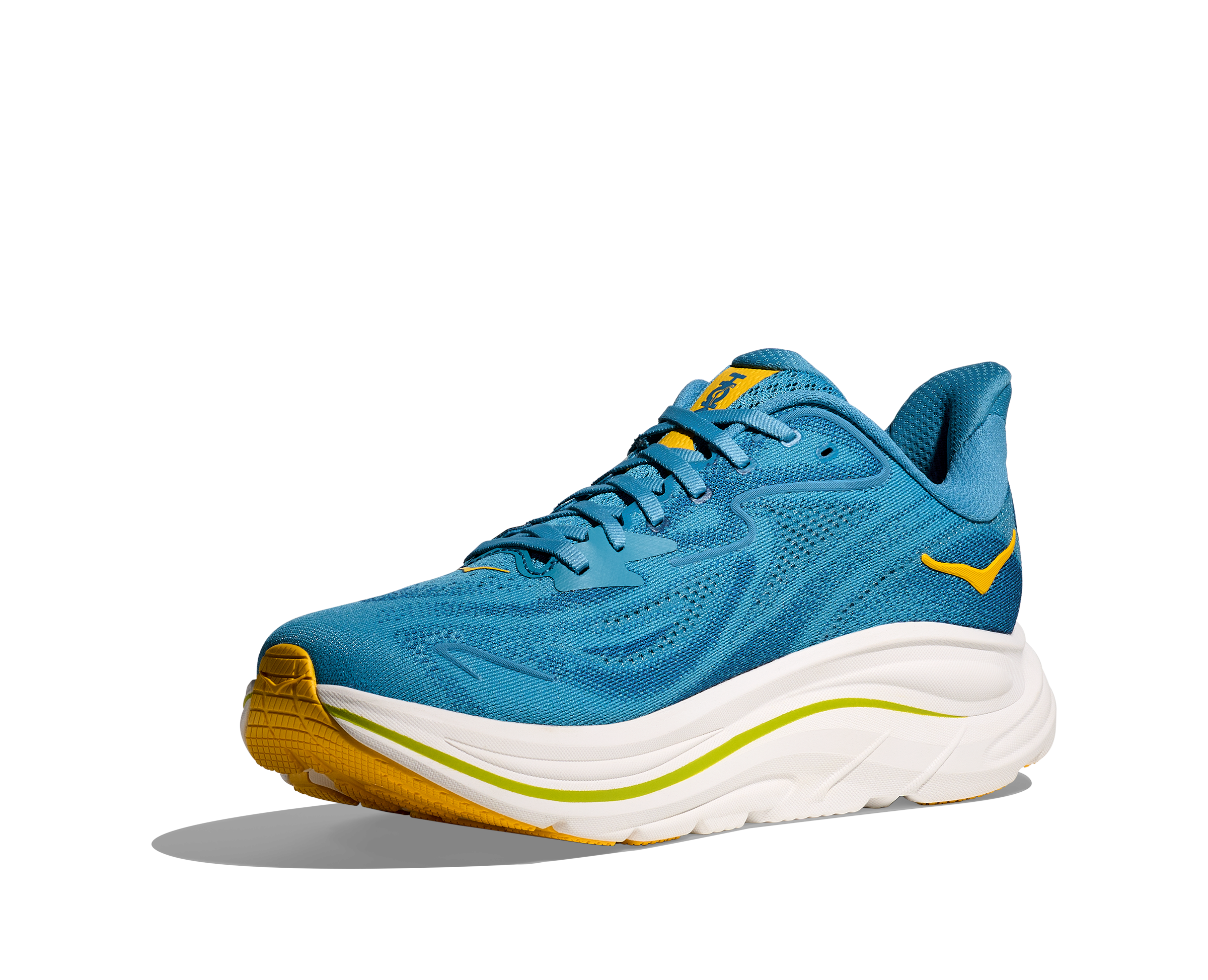 Hoka One One M Clifton 10 Wide - Alpine Blue/Foggy Night - 4