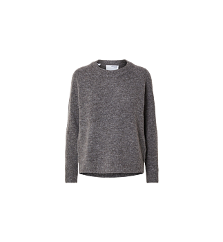 Selected Femme Knitted Jumper Grey Mel.