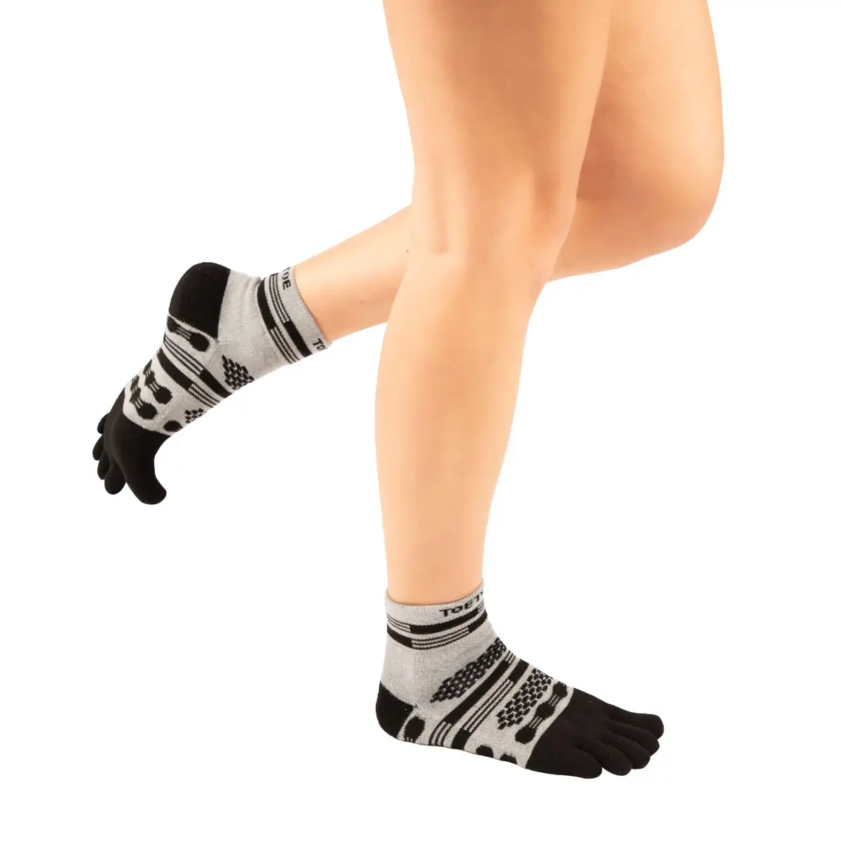 TOETOE Running Trainer – enkellange teensokken - 5