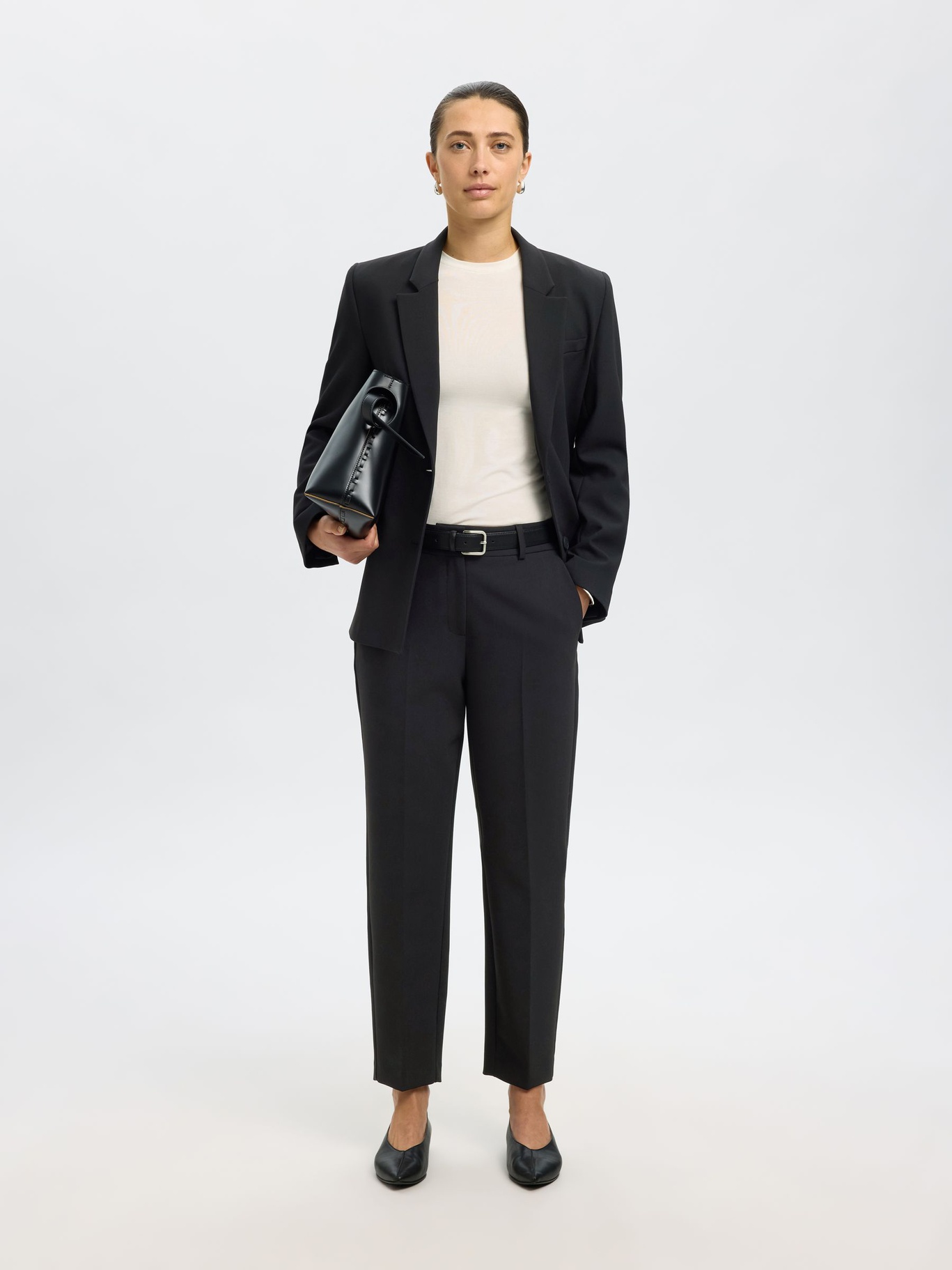 Selected Femme Cropped Trousers - 5