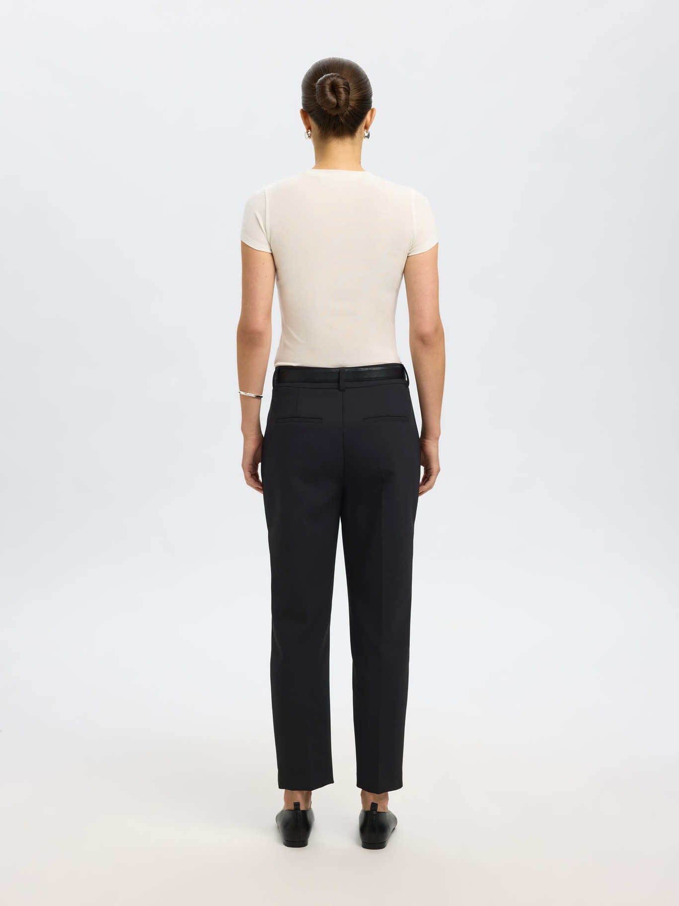 Selected Femme Cropped Trousers - 4