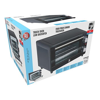 Lastbilsugn 9L 24V 300W Svart