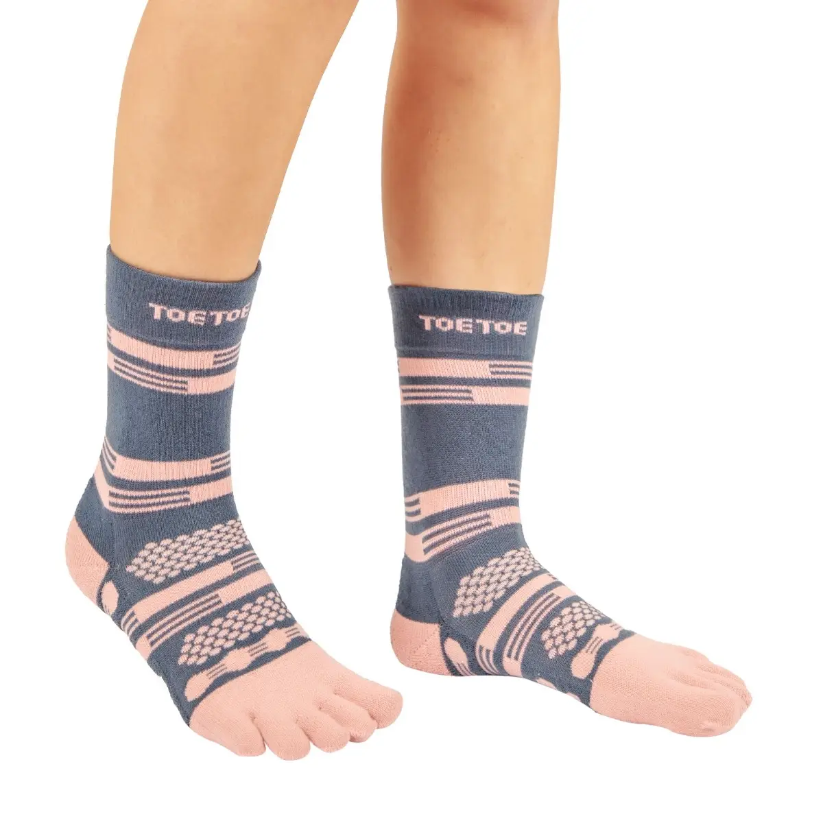 TOETOE Running Trainer – læghøje tåsokker - 7