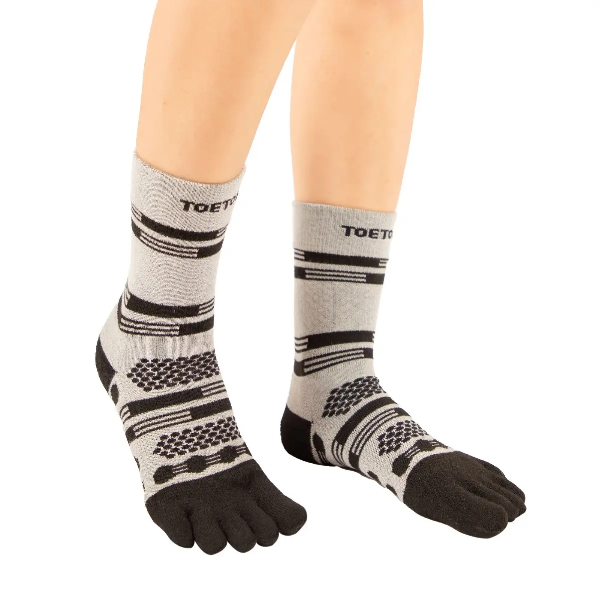 TOETOE Running Trainer – læghøje tåsokker - 4
