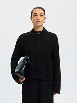 Selected Femme Wool Blend Cardigan