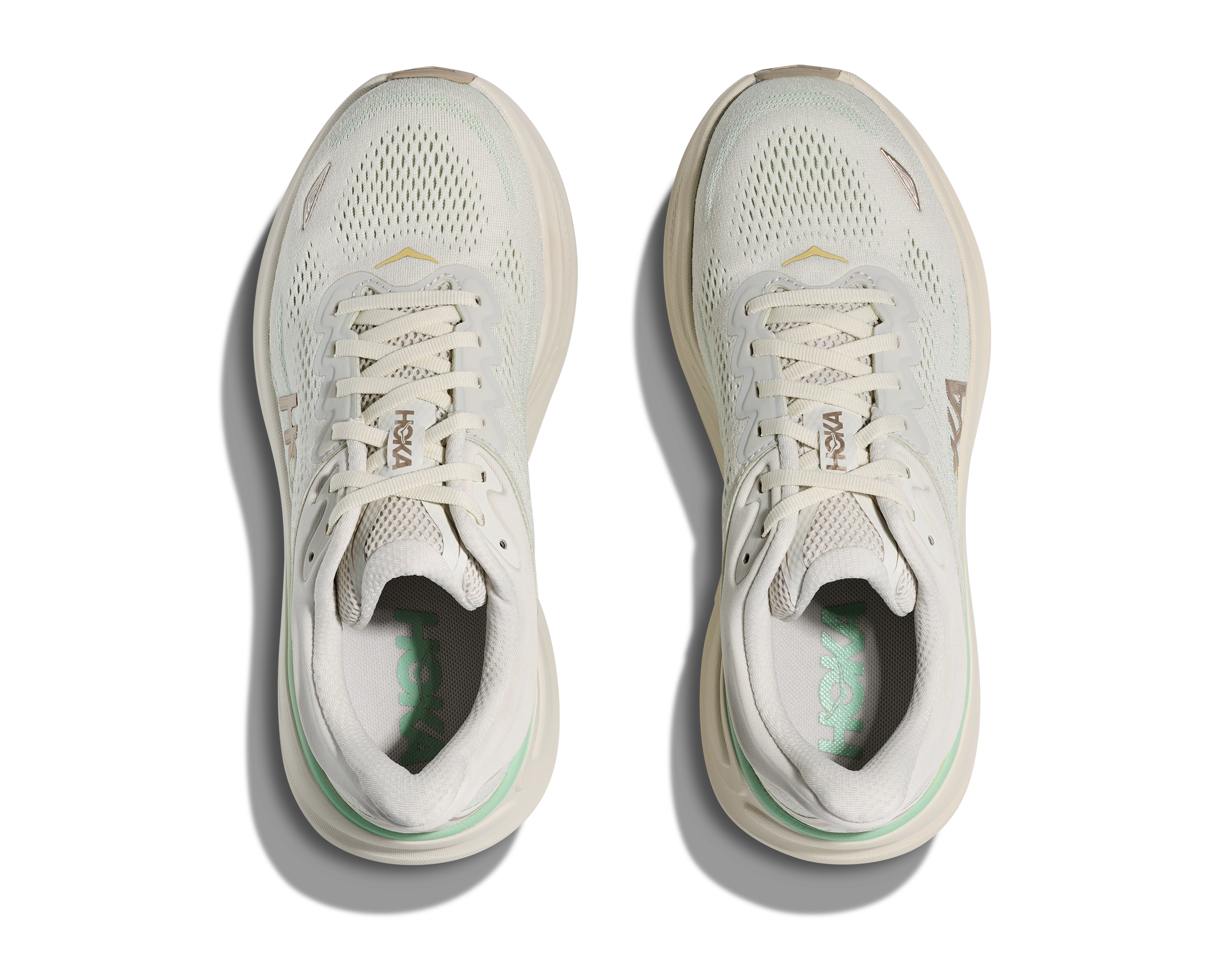 Hoka One One W Bondi 9 - Truffle Salt/Sea Glass - 7