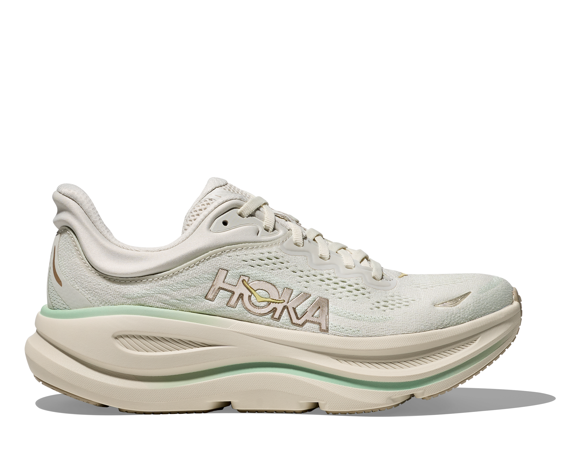 Hoka One One W Bondi 9 - Truffle Salt/Sea Glass