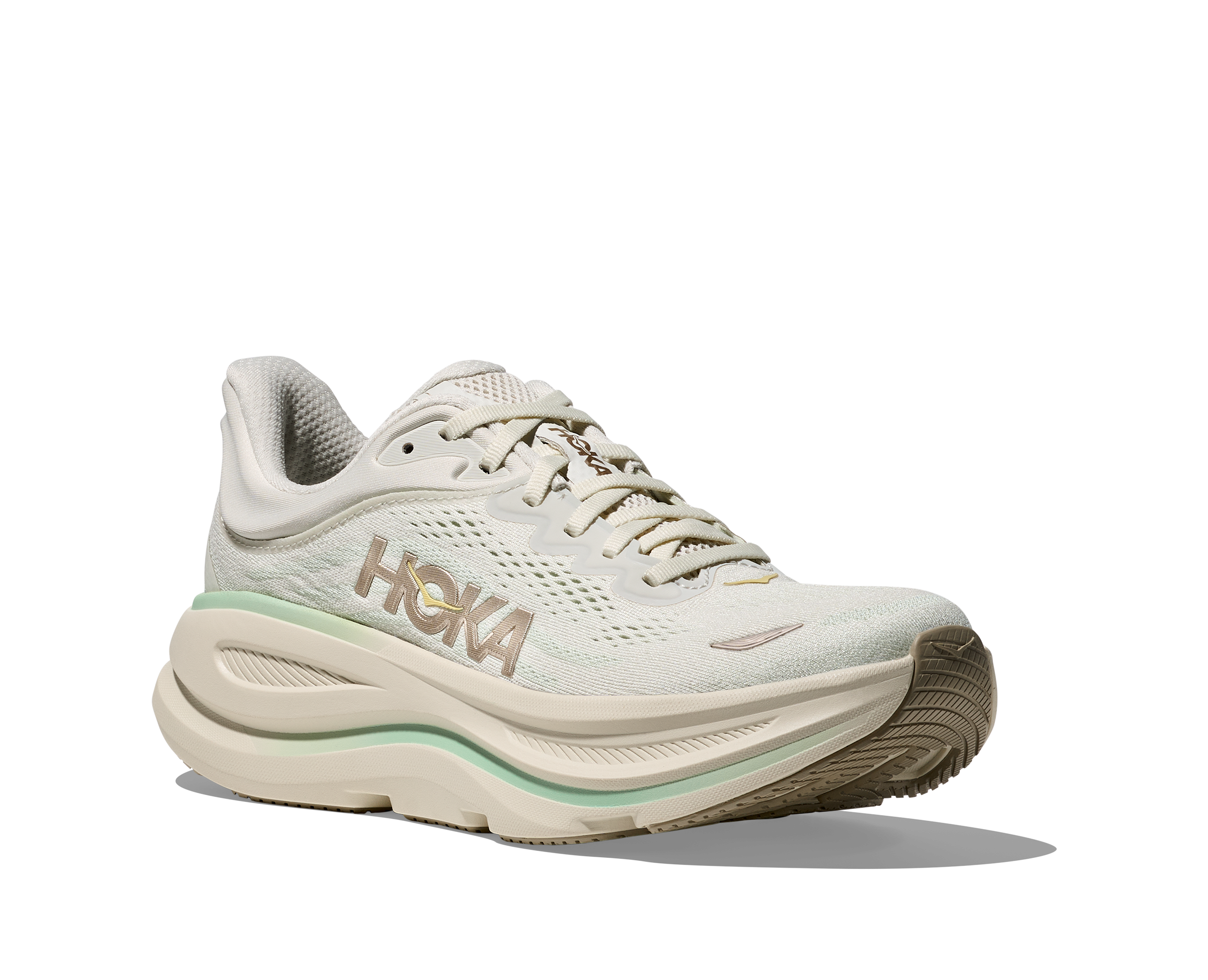 Hoka One One W Bondi 9 - Truffle Salt/Sea Glass - 3