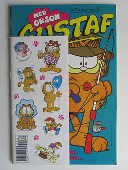 Gustaf 1993 07 med klistermärken