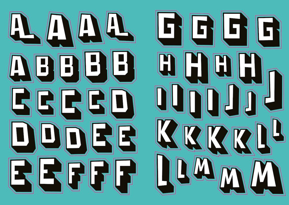 The Graffiti Alphabet Sticker Book - 5