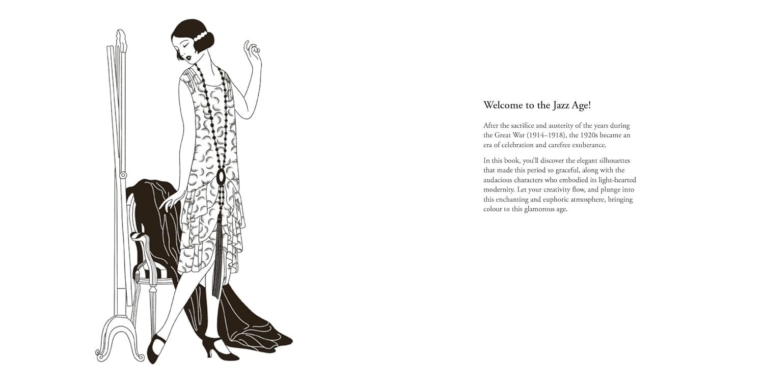 The Jazz Age, Colouring Book - 5