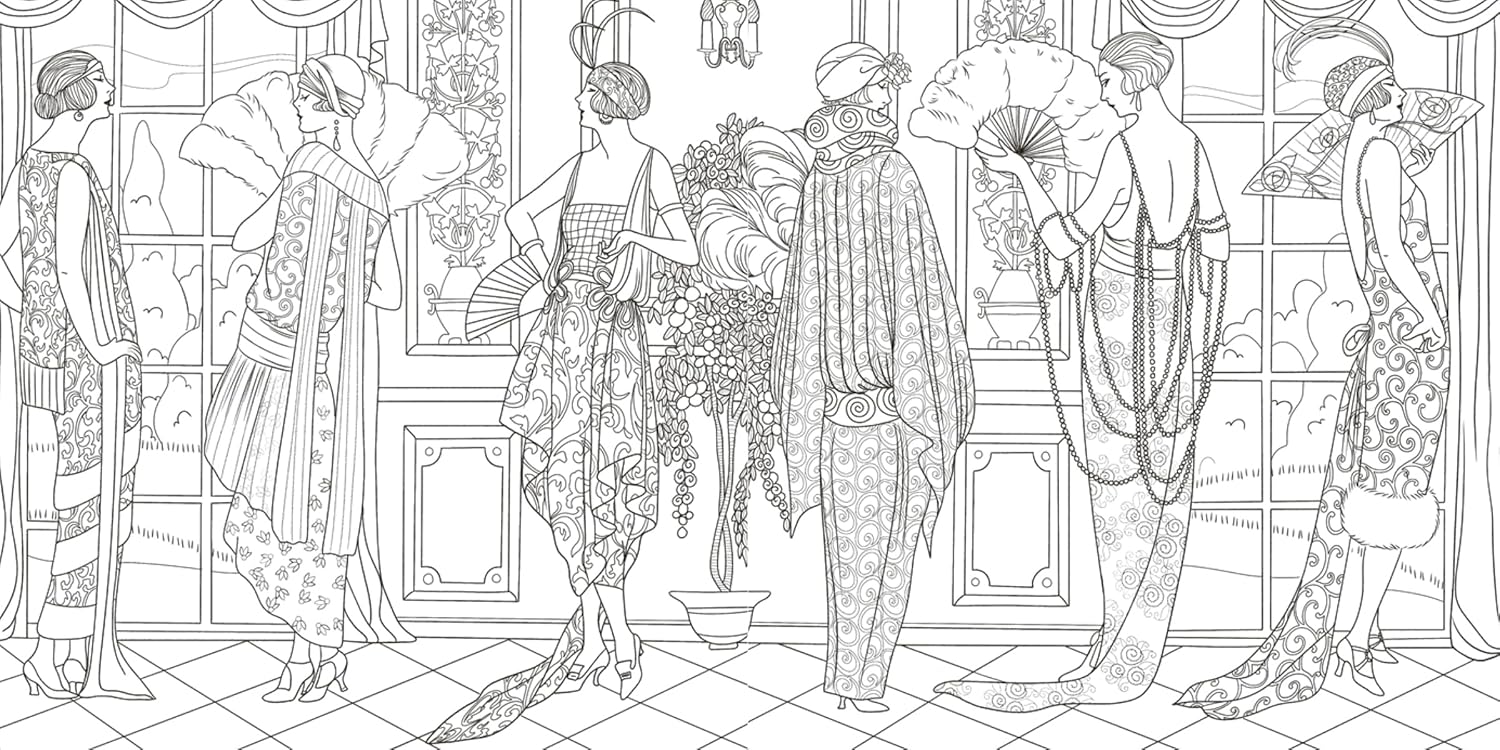 The Jazz Age, Colouring Book - 3