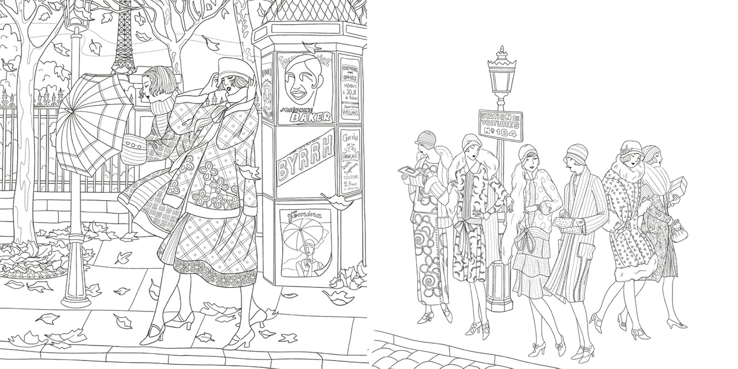 The Jazz Age, Colouring Book - 2