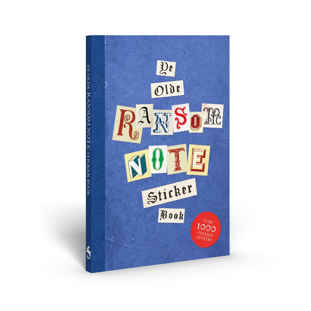 Ye Olde Ransom Note Sticker Book - 9