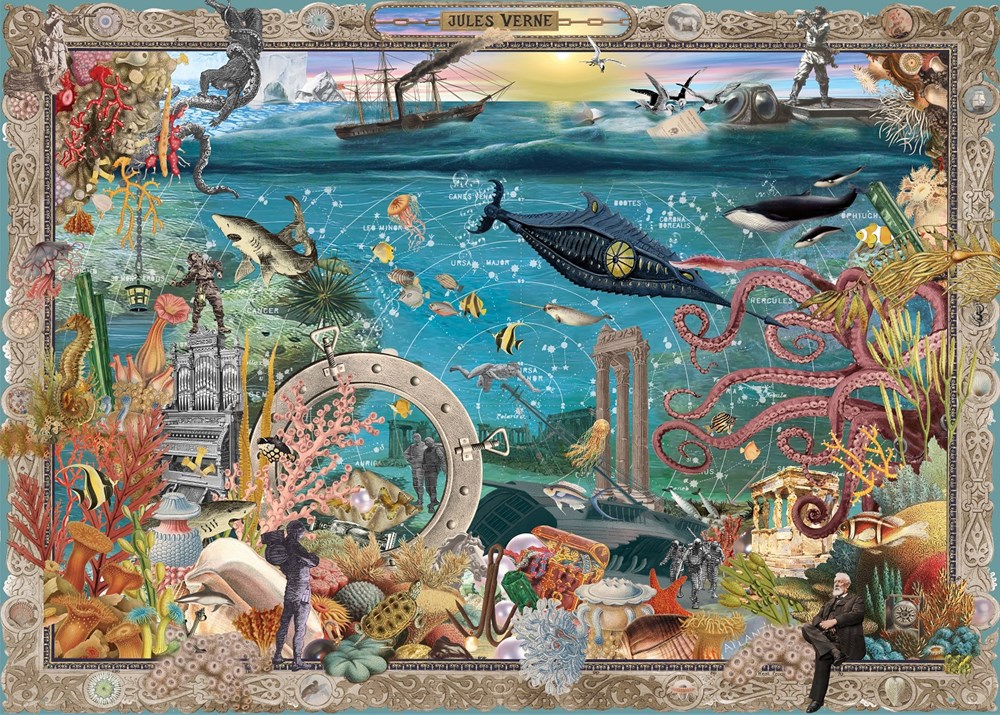 20,000 Leagues Under the Sea, 1000 Piece Puzzle - 2
