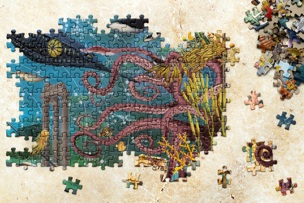 20,000 Leagues Under the Sea, 1000 Piece Puzzle - 5