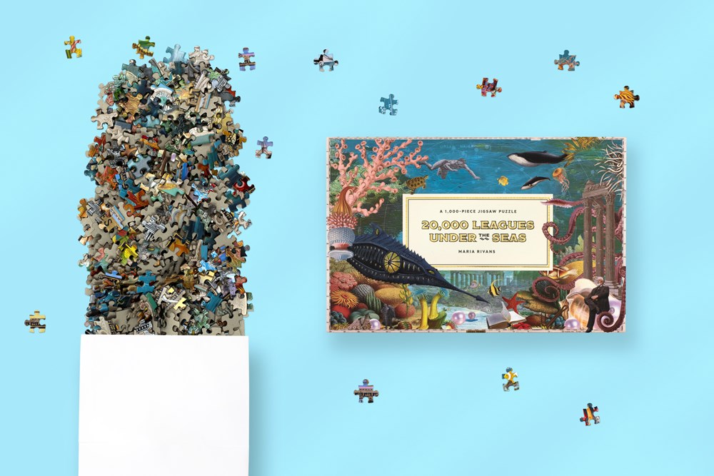 20,000 Leagues Under the Sea, 1000 Piece Puzzle - 6