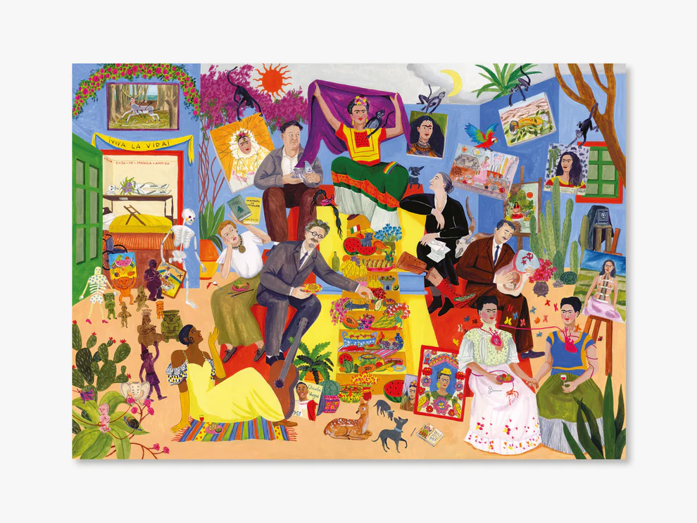 Dinner with Frida, 1000 piece Jigsaw Puzzle - 2