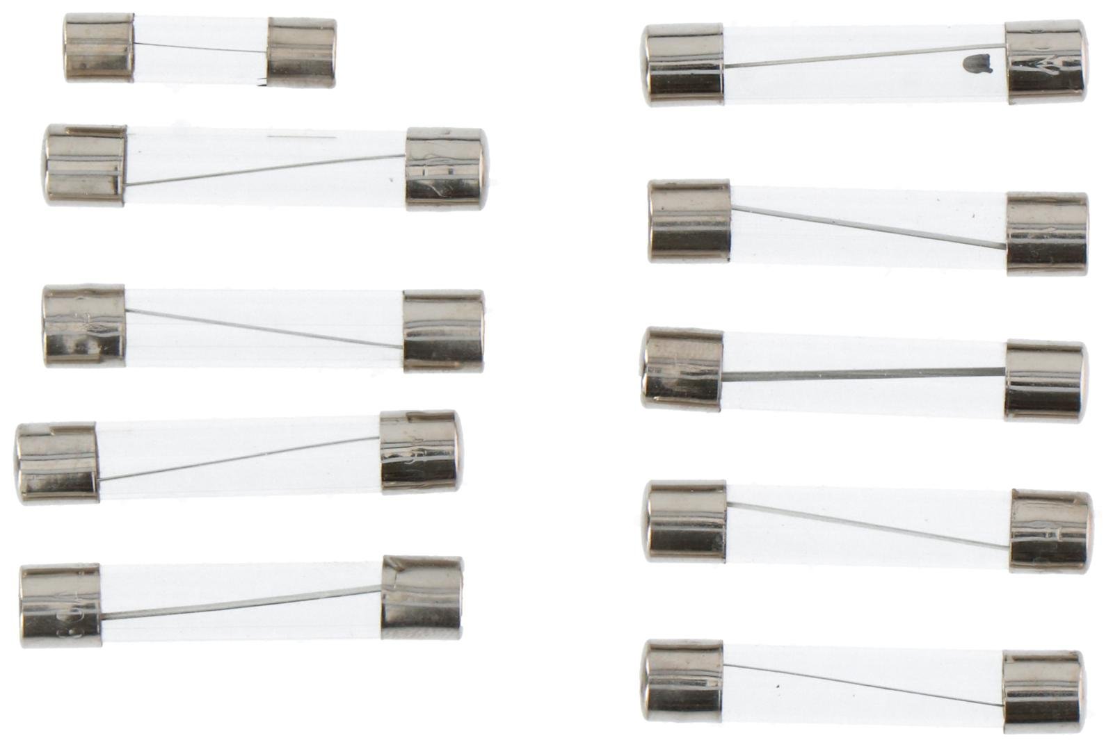 Glassäkringar 12V Bil 10st