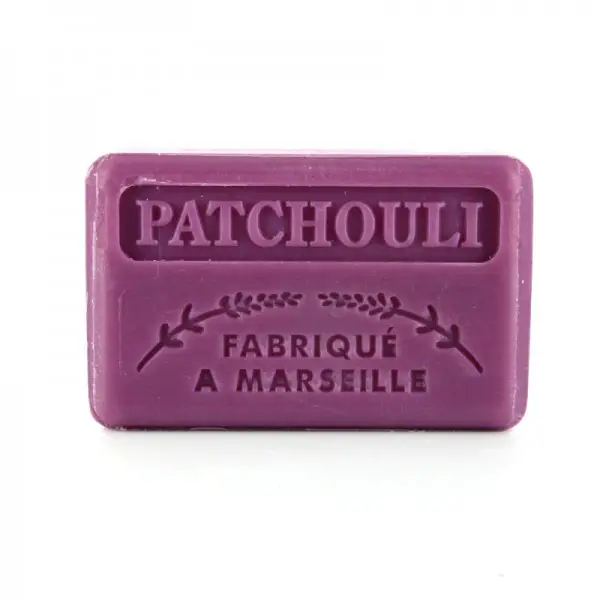 Väldoftande ekologisk tvål - Savon De Marseille - Patchouli  125 g