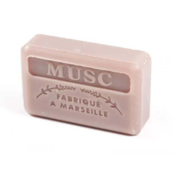 Väldoftande ekologisk tvål - Savon De Marseille - Musk  125g - 2