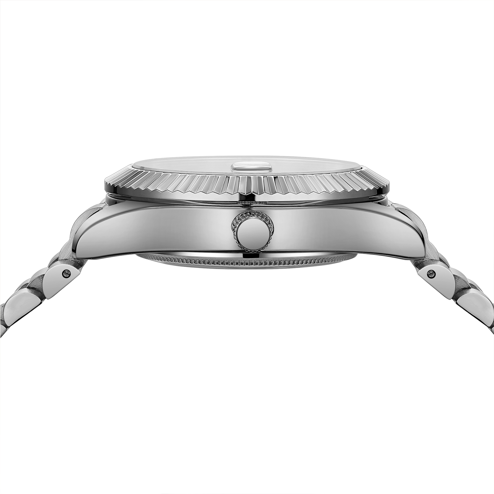 Nibosi Day-Date Roman Silver Orange - 10