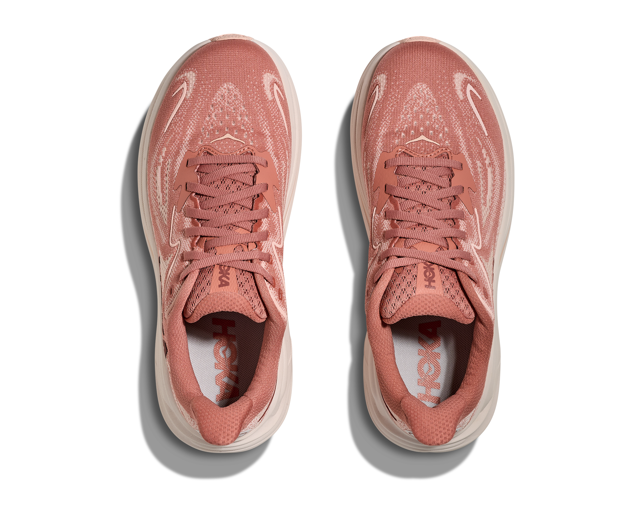 Hoka One One W Clifton 10 - Blush/Rose Latte - 7