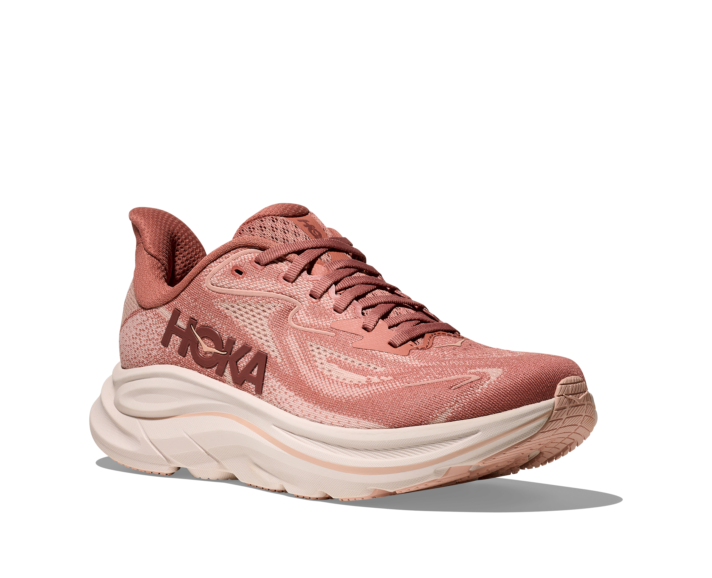 Hoka One One W Clifton 10 - Blush/Rose Latte - 4