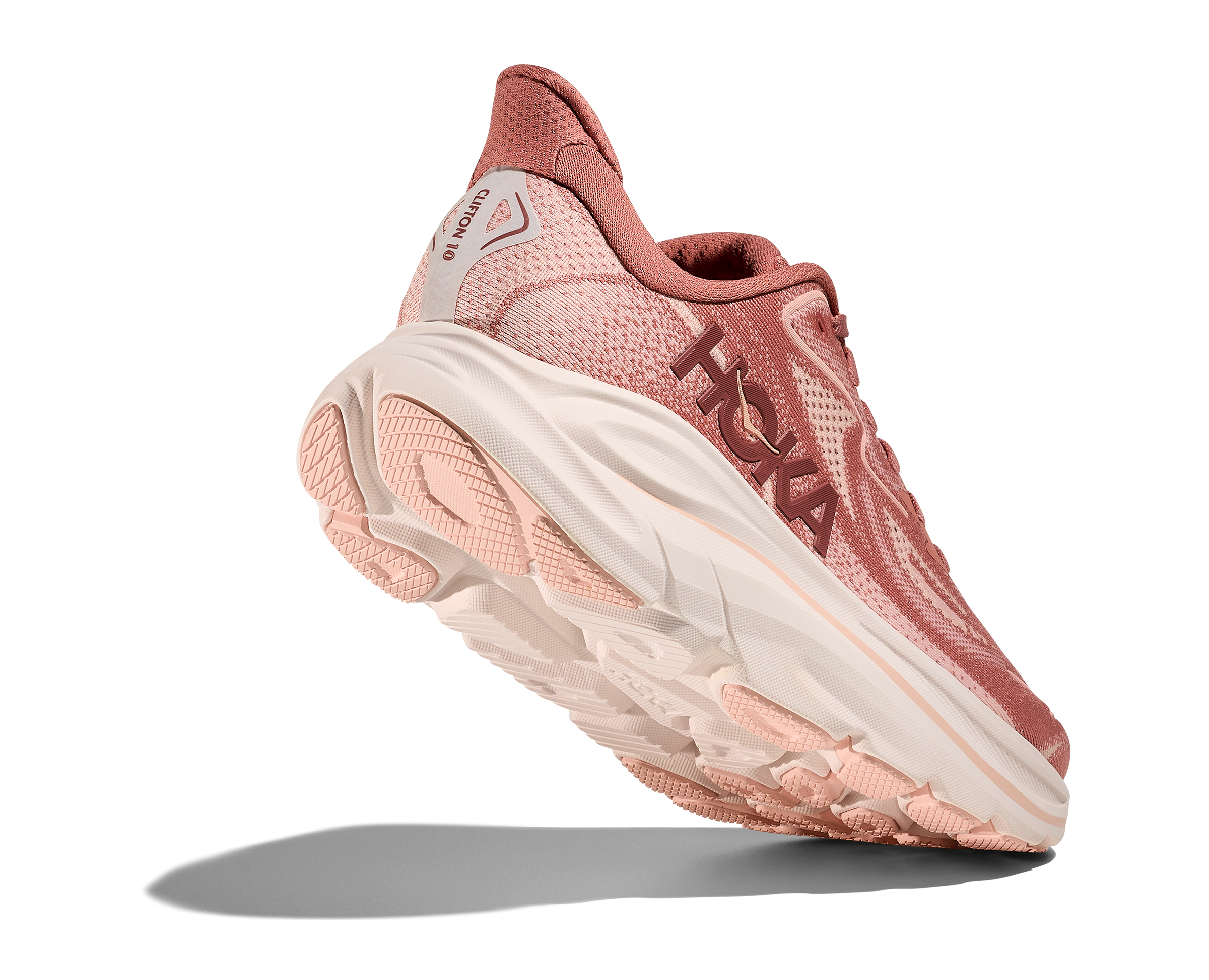 Hoka One One W Clifton 10 - Blush/Rose Latte - 5