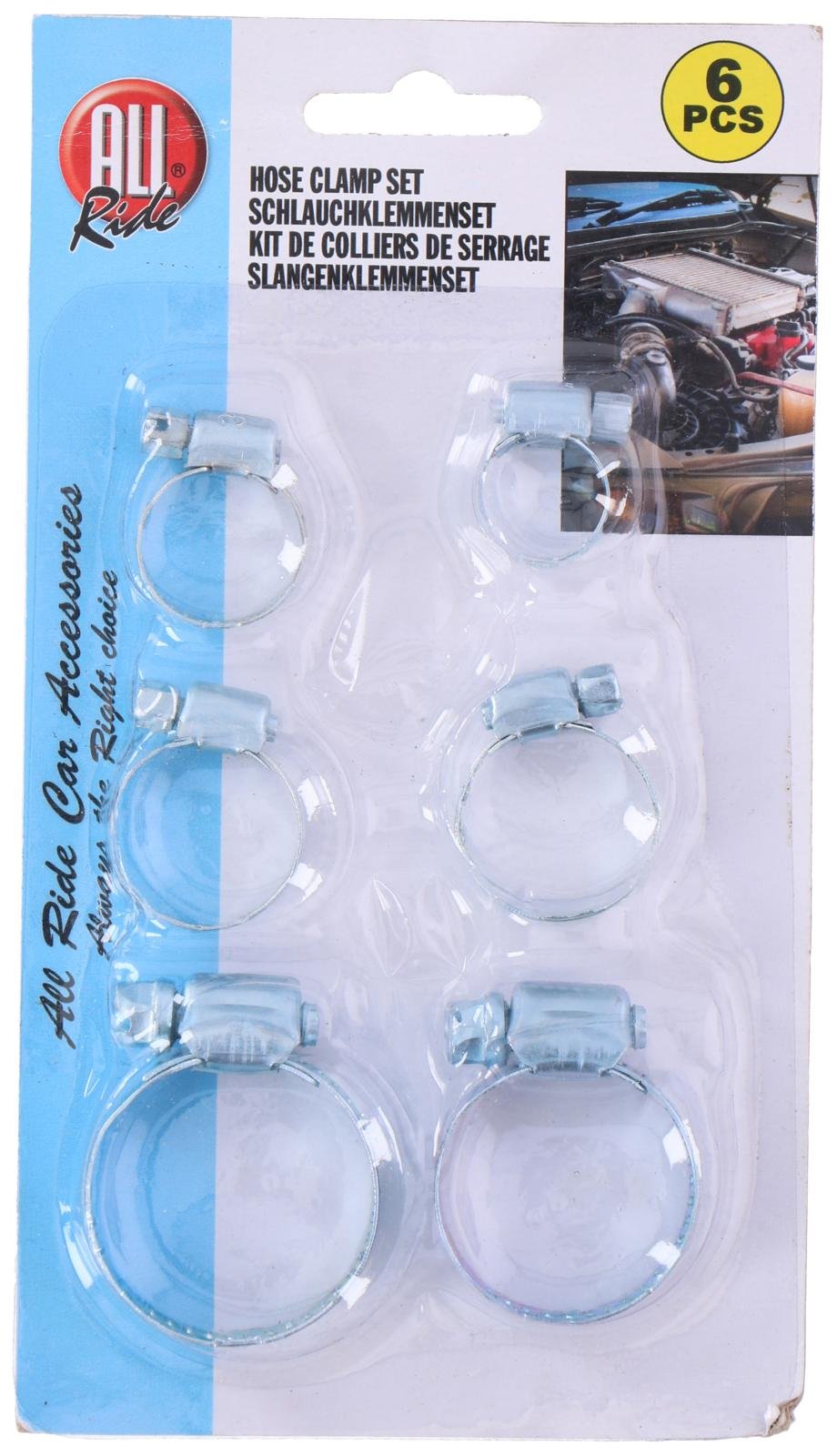 Slangklämmor 6-pack