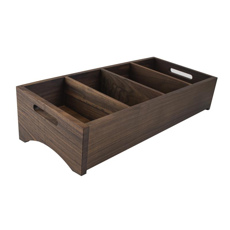 Besticklådor, brickor, bord, displayer i Valnöt - 7